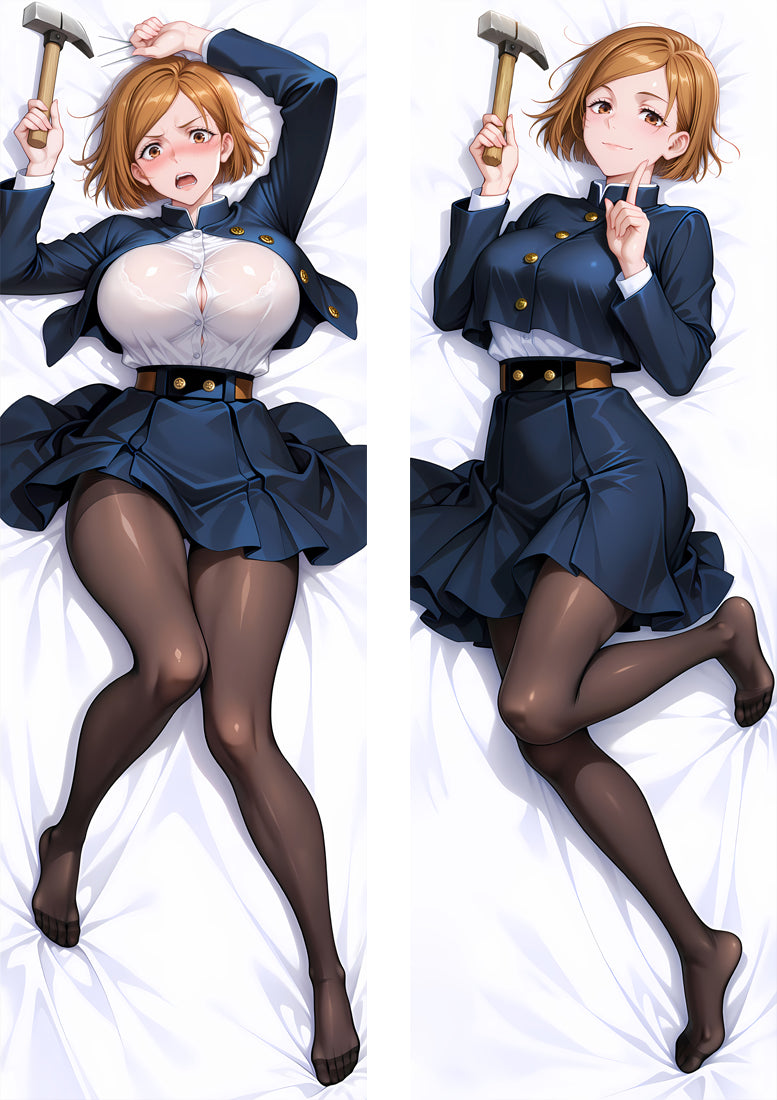 Jujutsu Kaisen Nobara Kugisaki Anime Dakimakura Body Pillow Cover image 0
