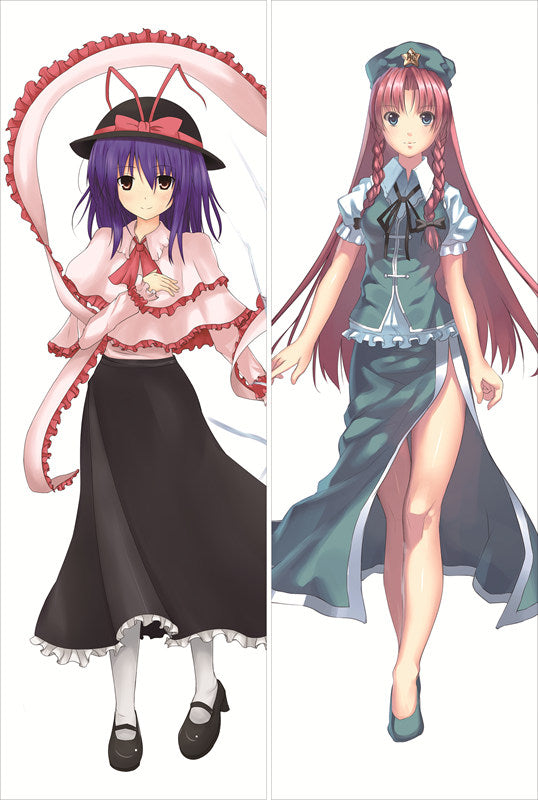 TouHou ProjectNagae Iku & Guren Anime Dakimakura Waifu Pillow Case image 0