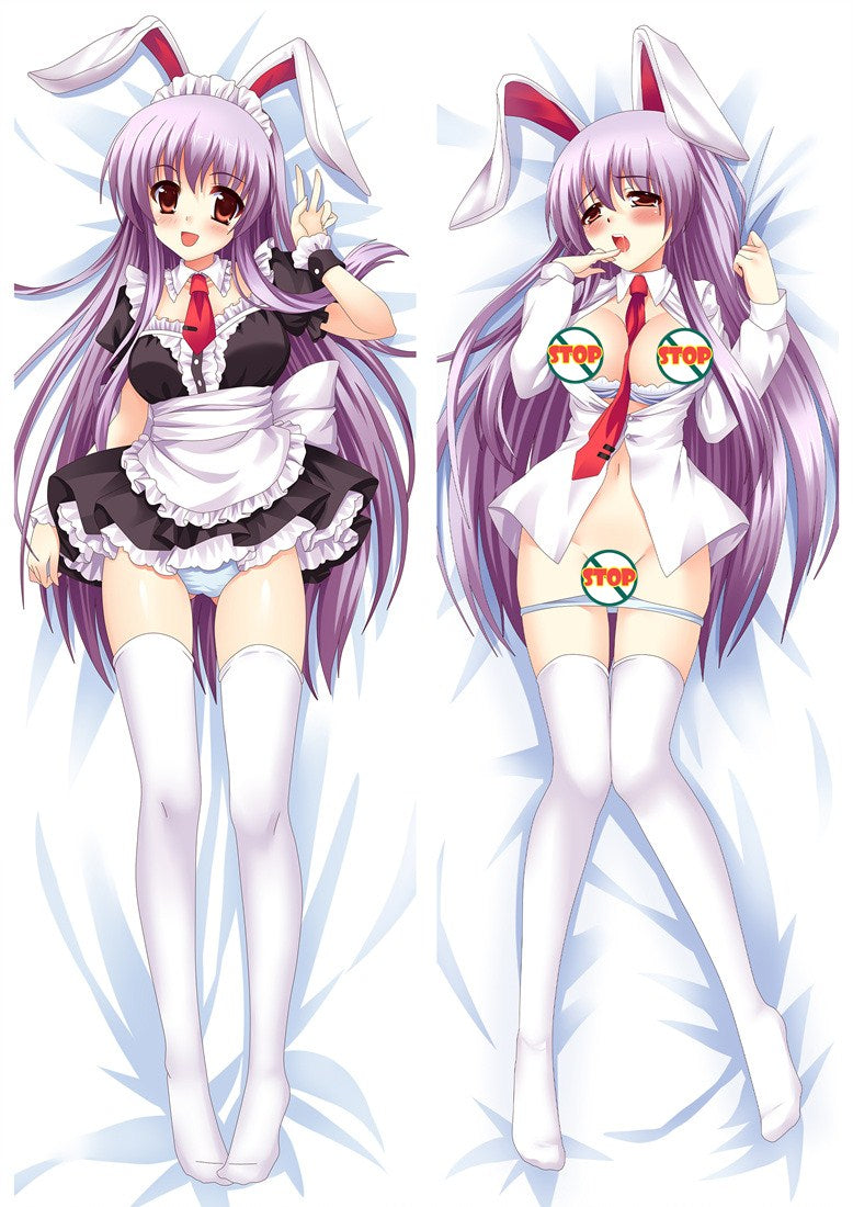 TouHou Project - Reisen Udongein Inaba Anime Dakimakura Pillow Cover 89028 image 0