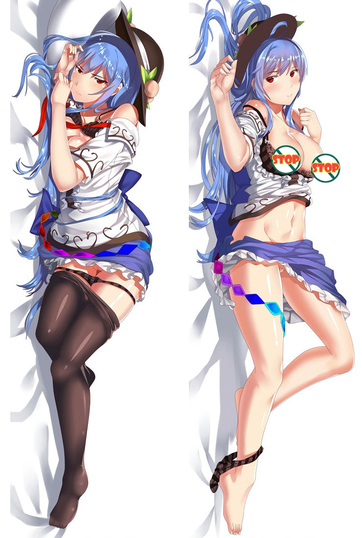 Anime TouHou Project Hinanai Tenshi Dakimakura Pillow Cover Case Hugging Body image 0