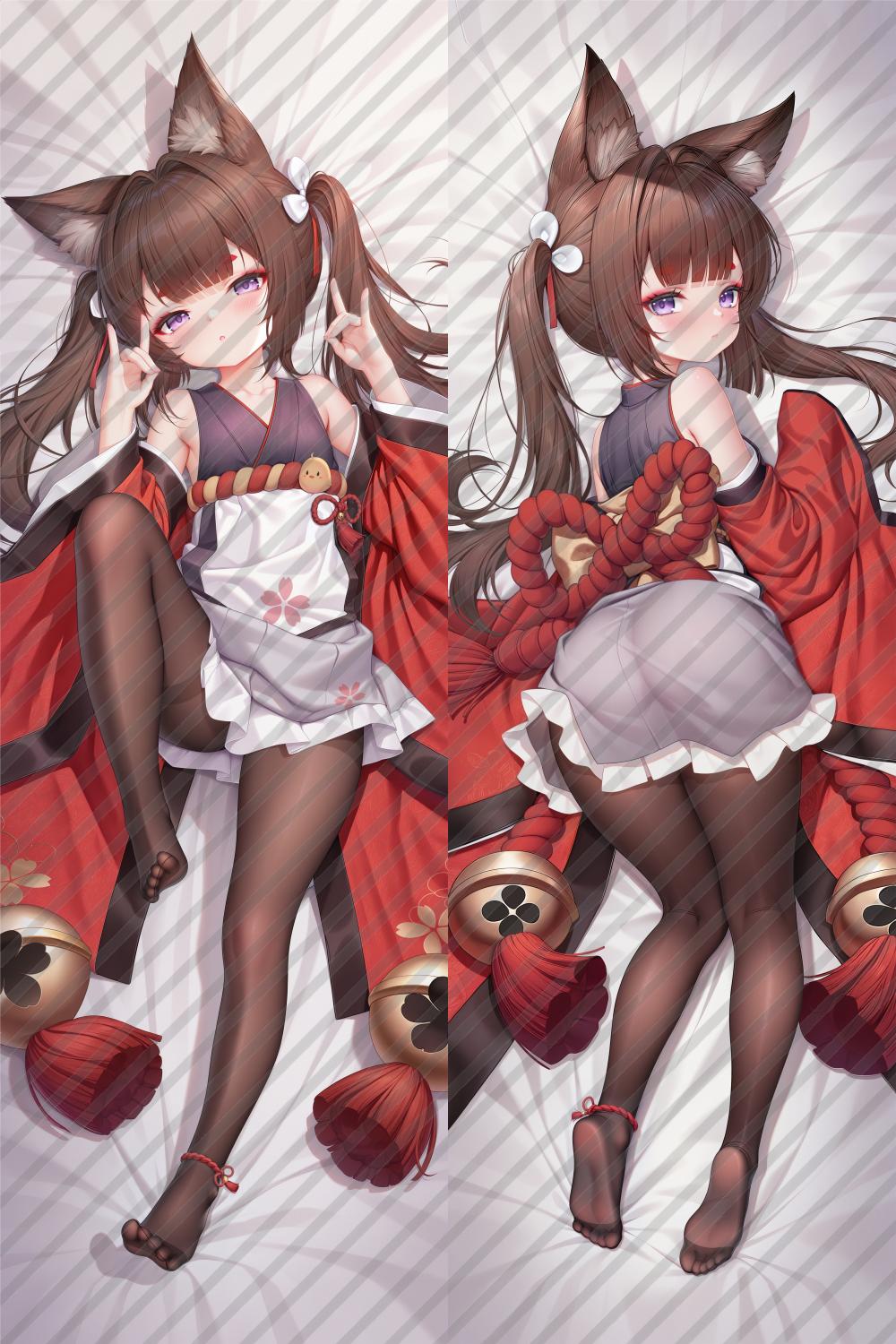 Azur Lane Amagi-chan Anime Dakimakura Body Pillow Cover image 0