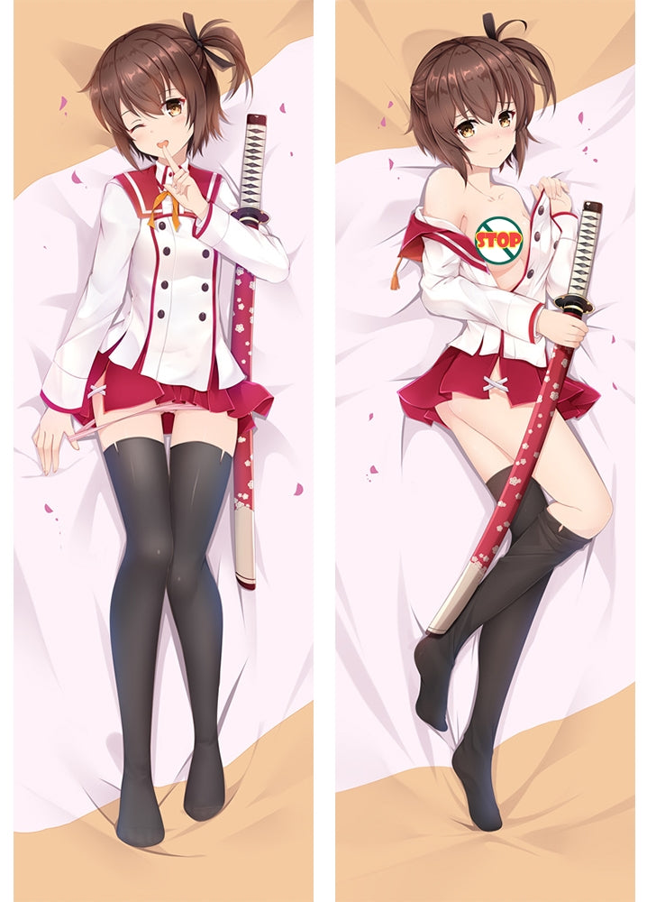 Katana Maidens ~ Toji No Miko Kanami EtÅ Anime Dakimakura Pillow Cover image 0