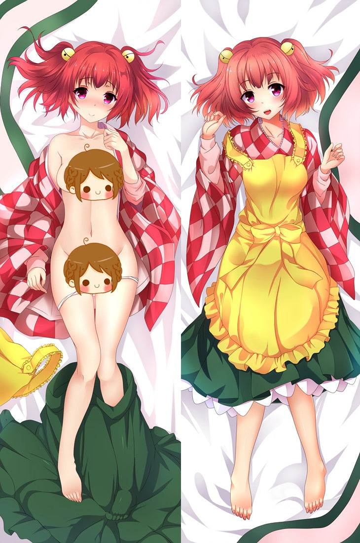 Touhou Project Motoori Kosuzu Anime Dakimakura Pillow Cover image 0