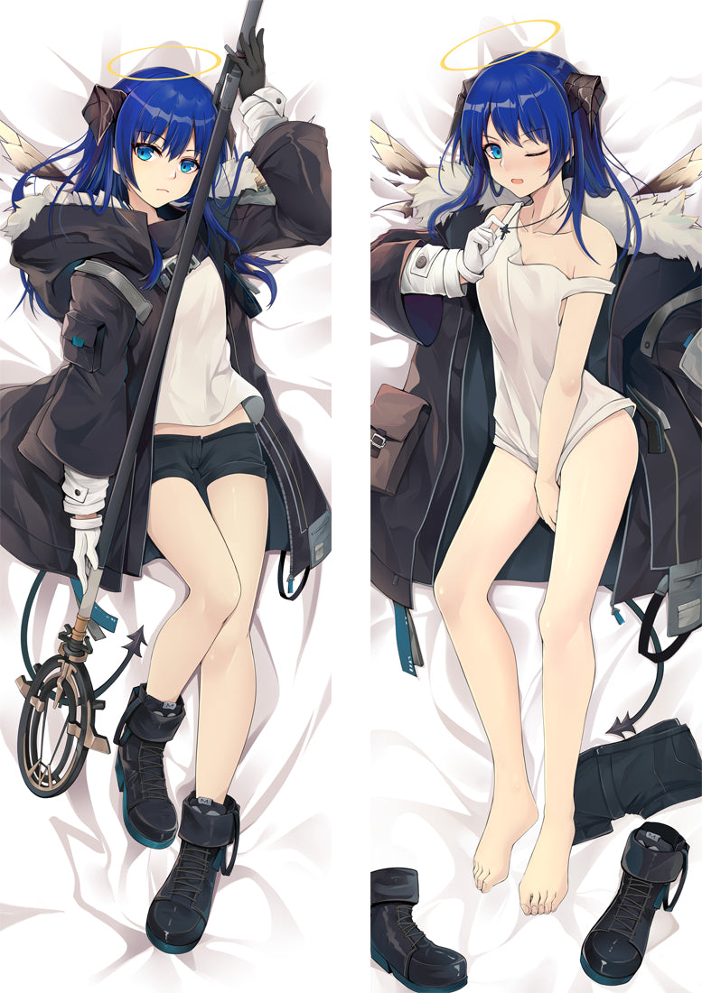 Arknights Mastema Anime Dakimakura Pillow Cover image 0