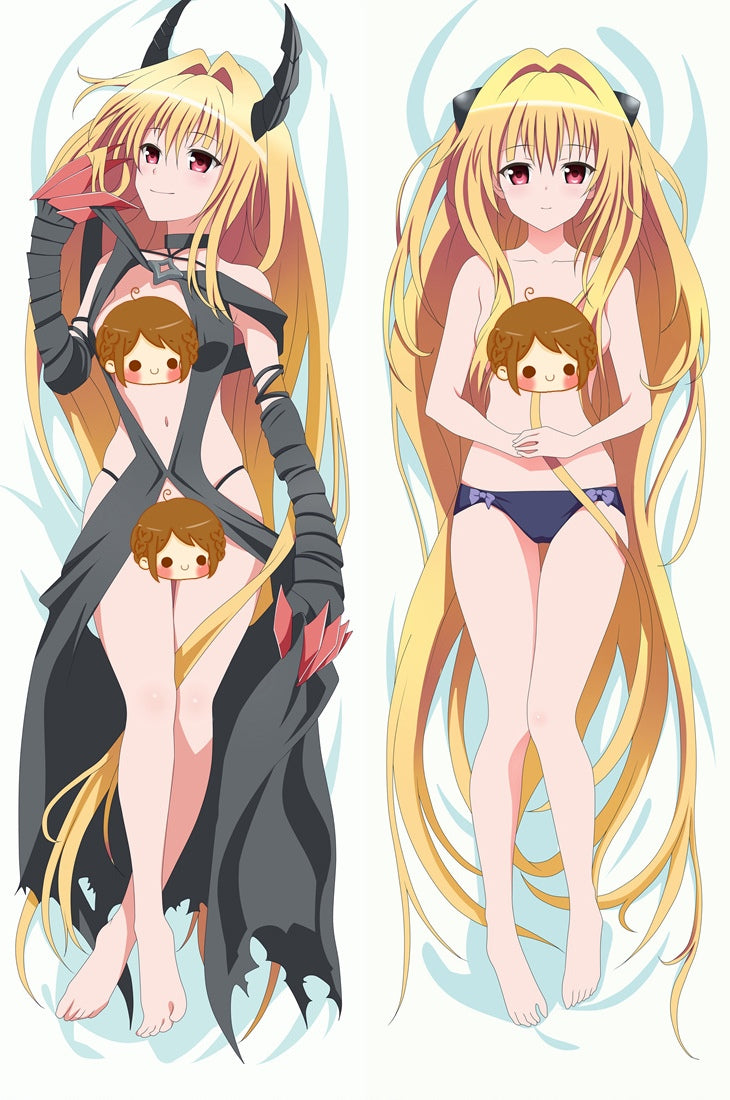 To Love-Ru Konjiki no Yami Golden Darkness Anime Dakimakura Pillow Cover image 0