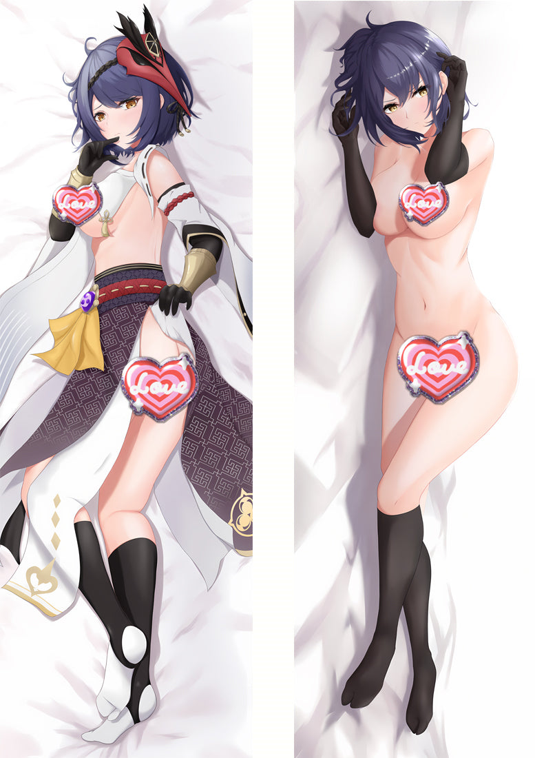 Genshin Impact Sara Dakimakura Body Pillow Case image 0