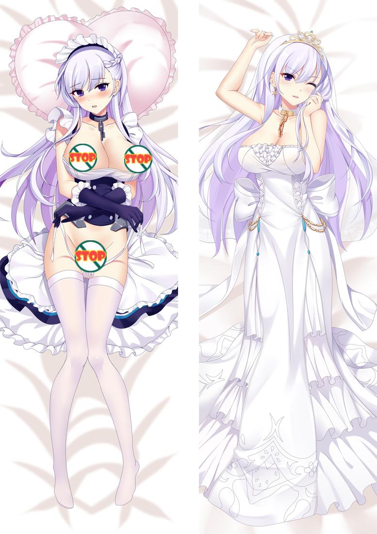 Azur Lane Belfast Dakimakura Body Pillow Cover image 0