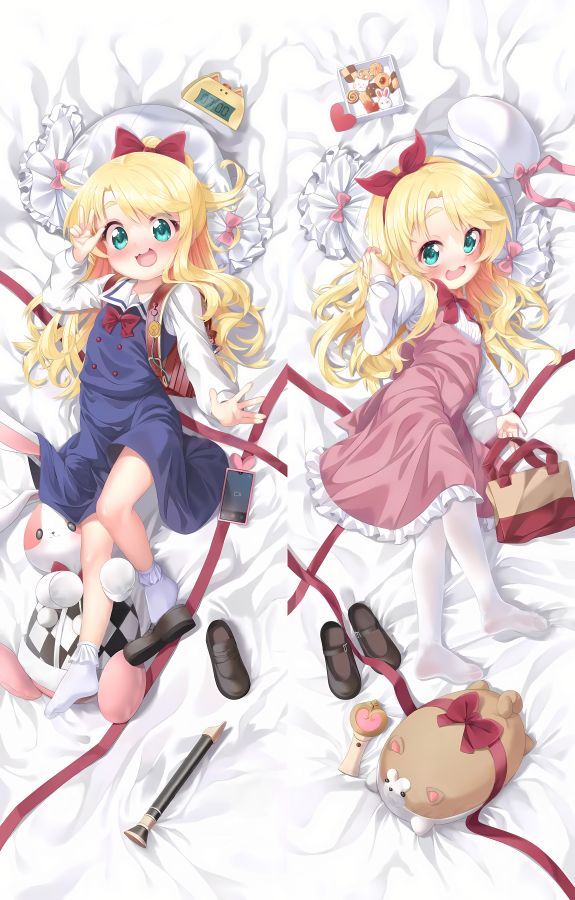Wataten!: An Angel Flew Down to Me Himesaka Noa Anime Dakimakura Body Pillow Cover image 0