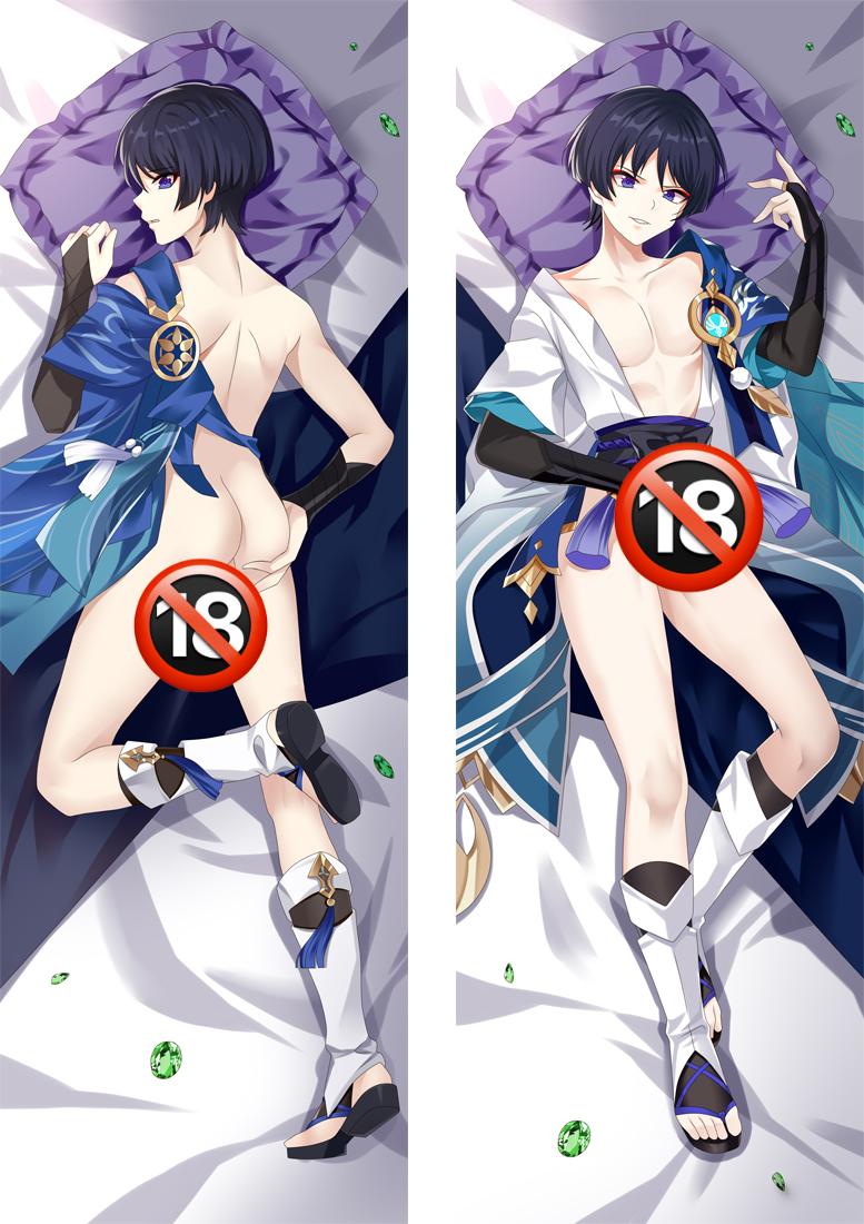 Genshin Impact Scaramouche Dakimakura Body Pillow Cover image 0