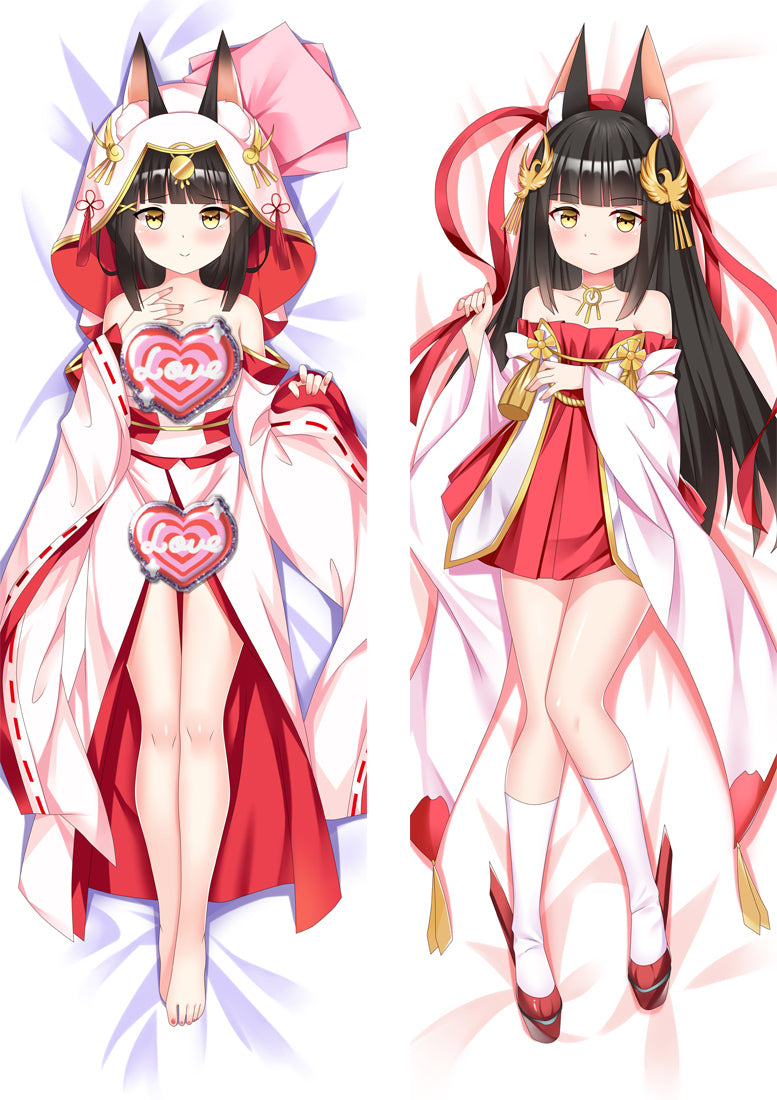 Azur Lane Nagato Anime Dakimakura Pillow Case image 0