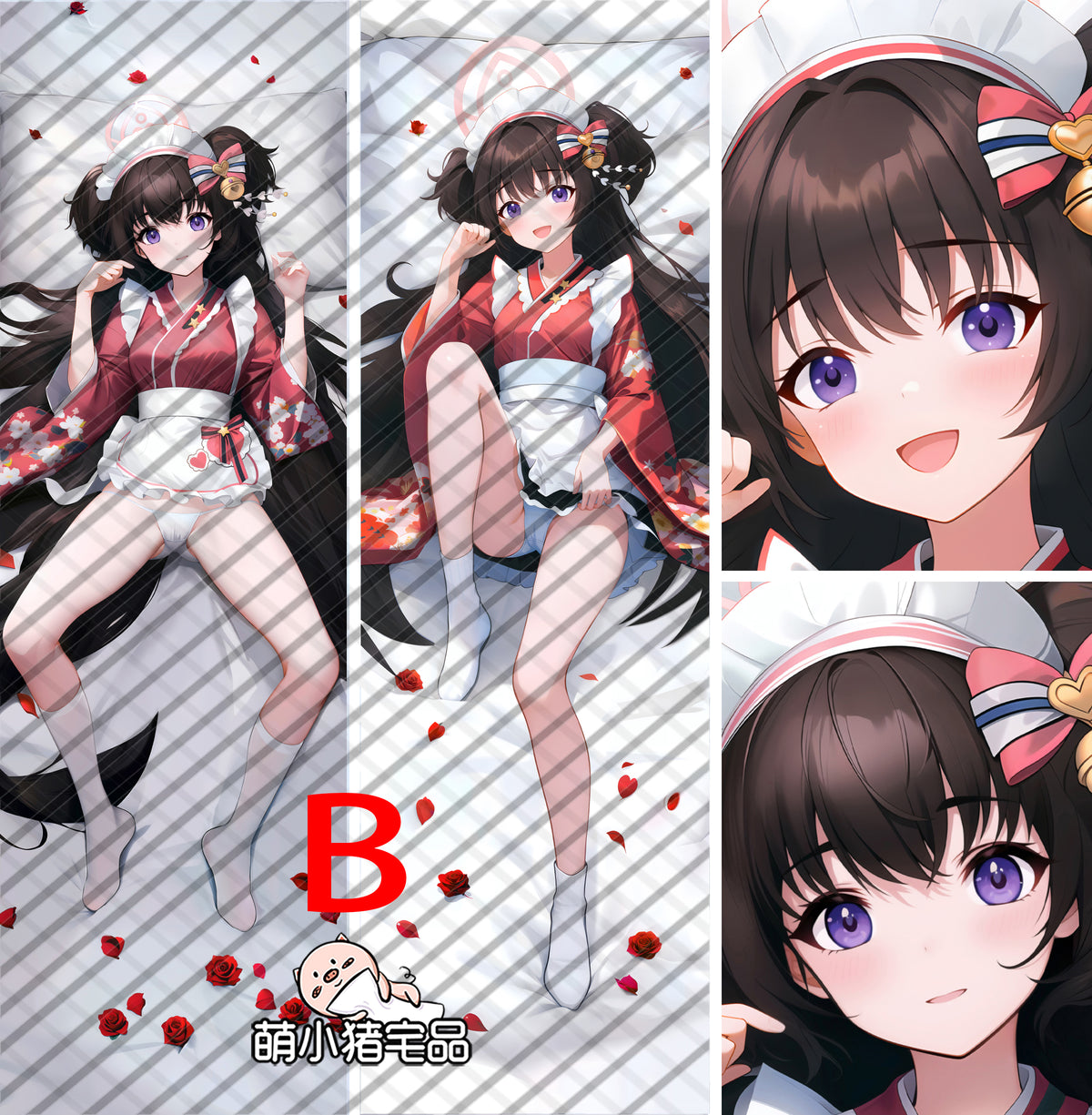 Blue Archive Kawawa Shizuko Anime Dakimakura Pillow Cover image 0