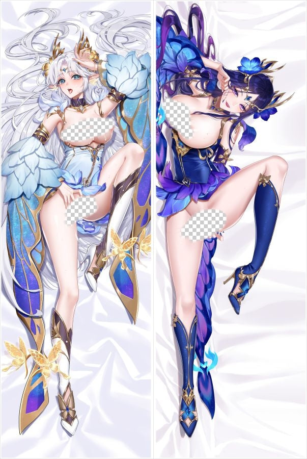 League of Legends Diaochan Apart Legs With a Hole Sex Body Pillow Case image 0