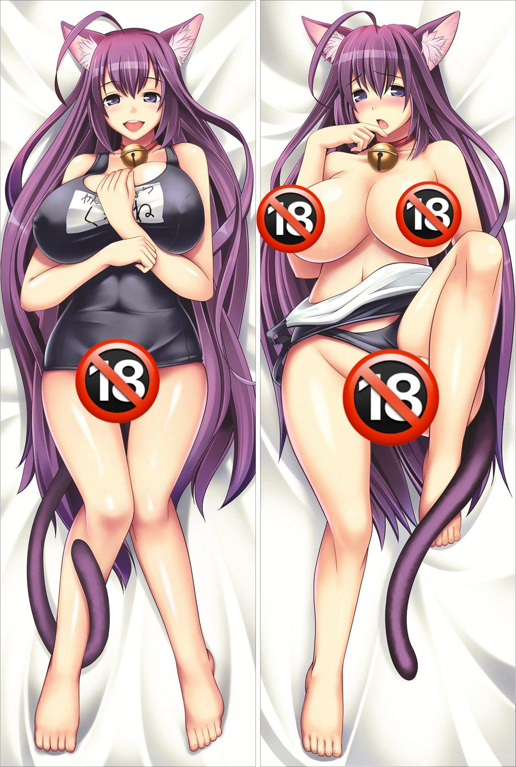 Cat Planet Cuties Anime with Double Sides Zipper To Make Love Anime Dakimakura Pillow Case image 0