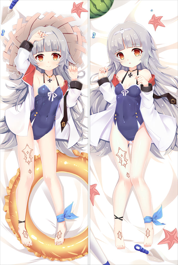Azur Lane Z46 Anime Dakimakura Pillow Cover image 0