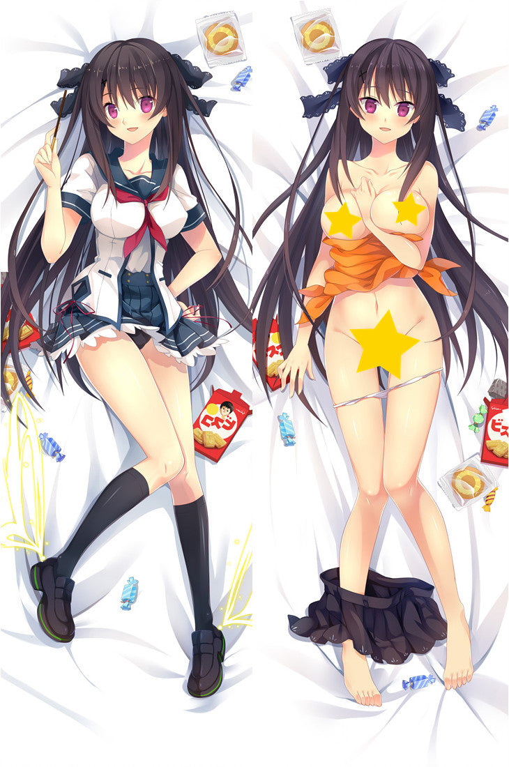 Aokana: Four Rhythm Across the Blue Tobisawa Misaki Anime Dakimakura Pillow Cover image 0