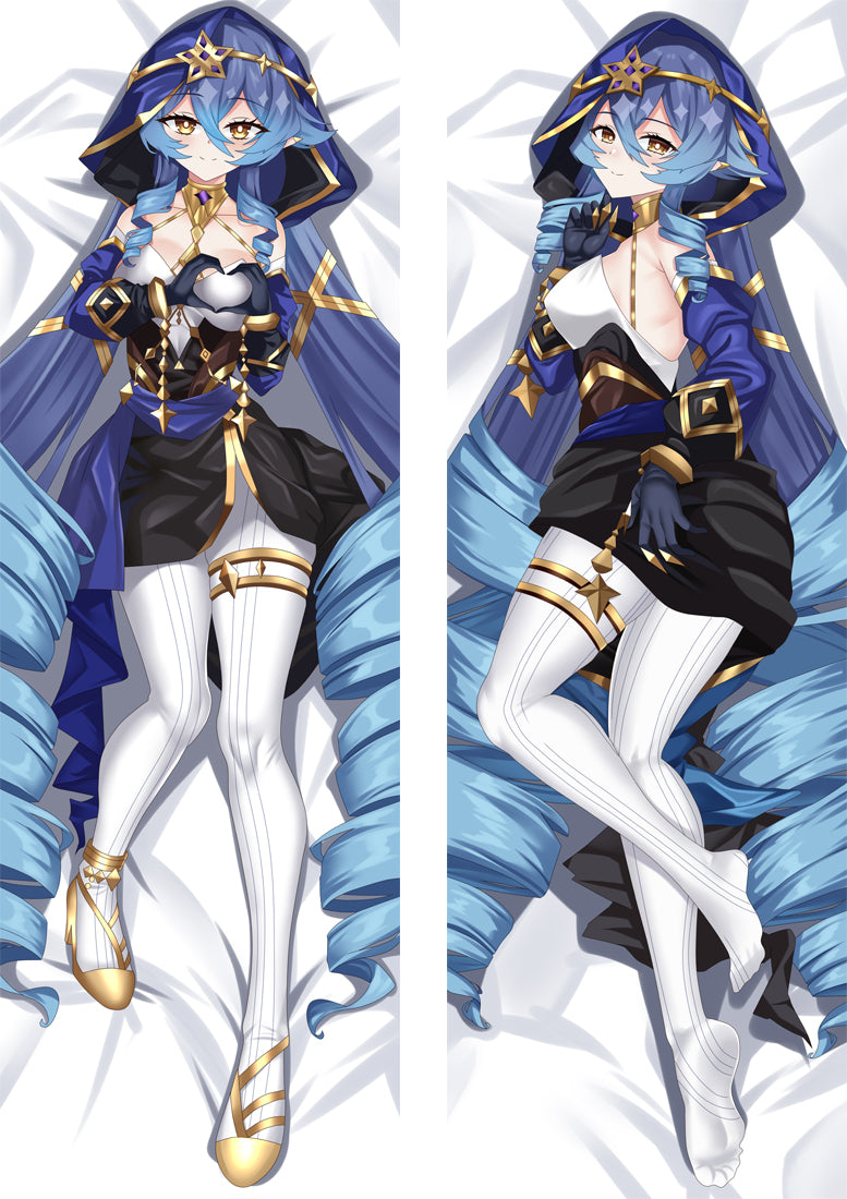 Genshin Impact Layla Anime Dakimakura Body Pillow Cover image 0