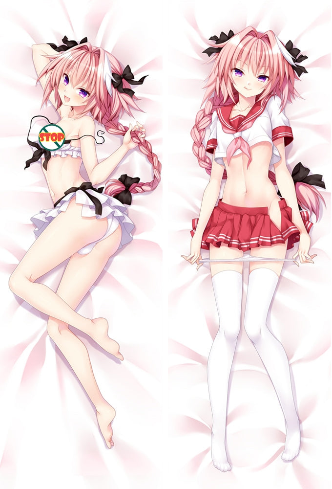 Anime Fate Grand Order/FGO Fate Apocrypha Astolfo Dakimakura Hugging Body Pillow Cover image 0