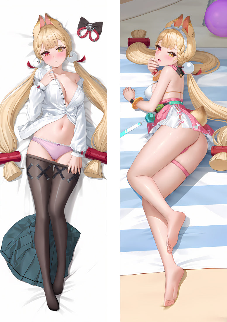 Zenless Zone Zero Alice Thymefield Anime Dakimakura Girl Body Pillow Cover image 0