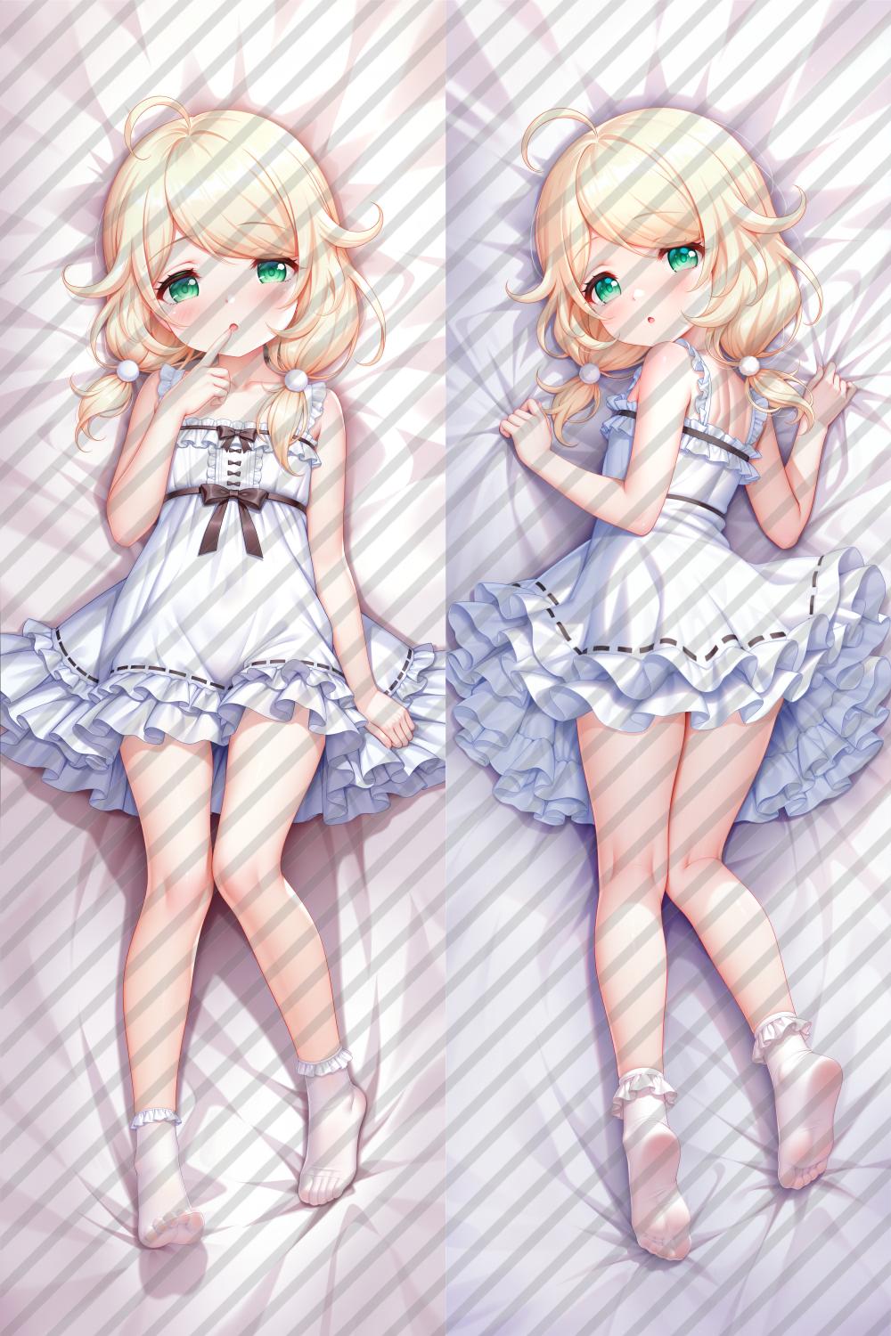 The Idolmaster Cinderella Girls Kozue Yusa Anime Dakimakura Body Pillow Cover image 0