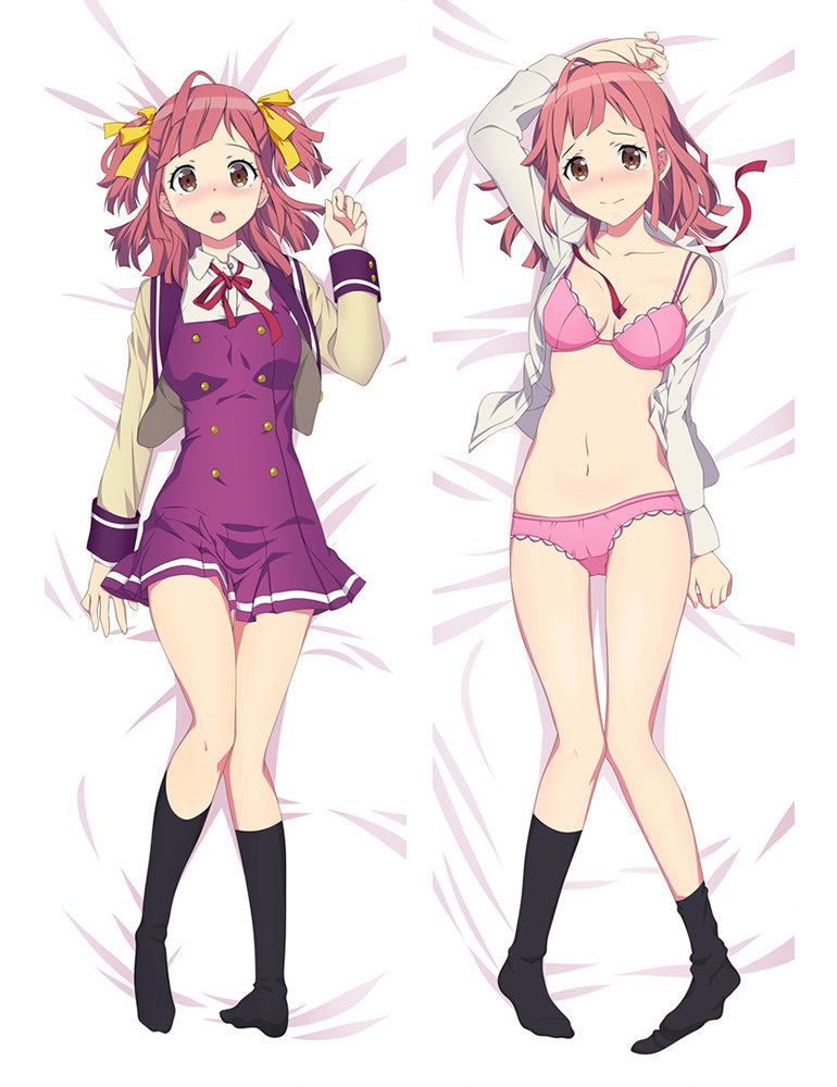 Anime-Gatari Minoa Asagaya Anime Dakimakura Pillow Cover image 0