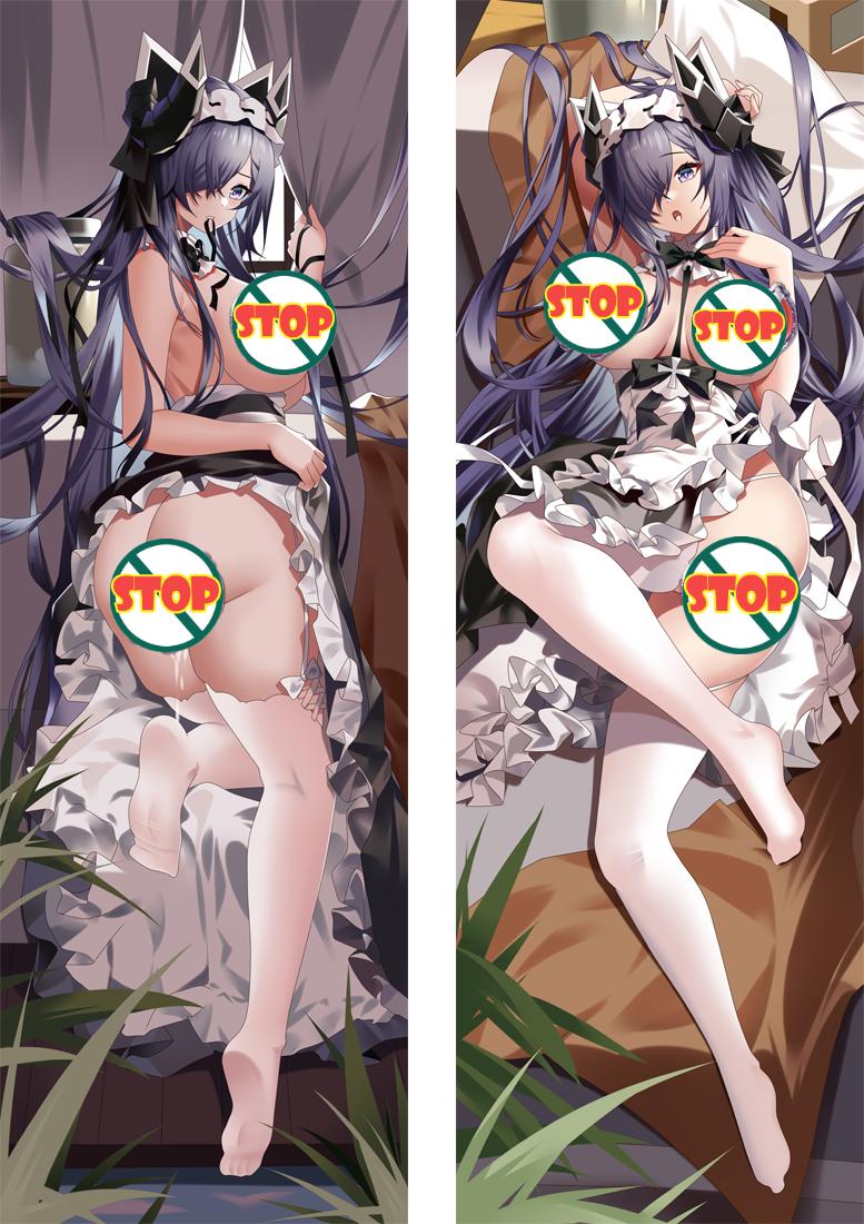 Azur Lane August von Parseval Anime Dakimakura Body Pillow Cover image 0