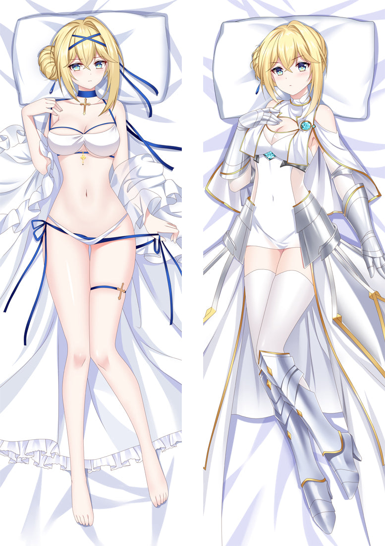 Azur Lane Jeanne d'Arc Anime Dakimakura Pillow Cover image 0