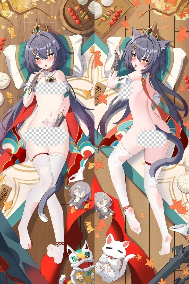 Honkai: Star Rail Yunli Anime Dakimakura Naked Body Pillow Cover image 0