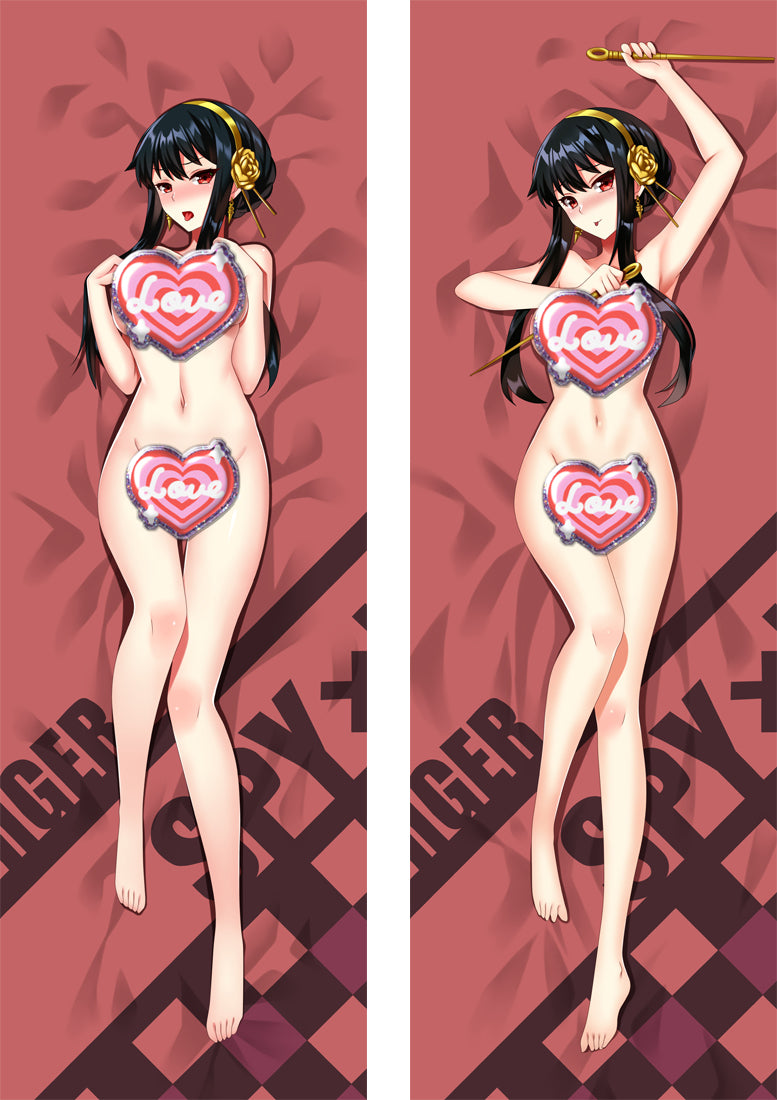 Spy x Family Yor Forger Nude Anime Dakimakura Pillow Cover image 0