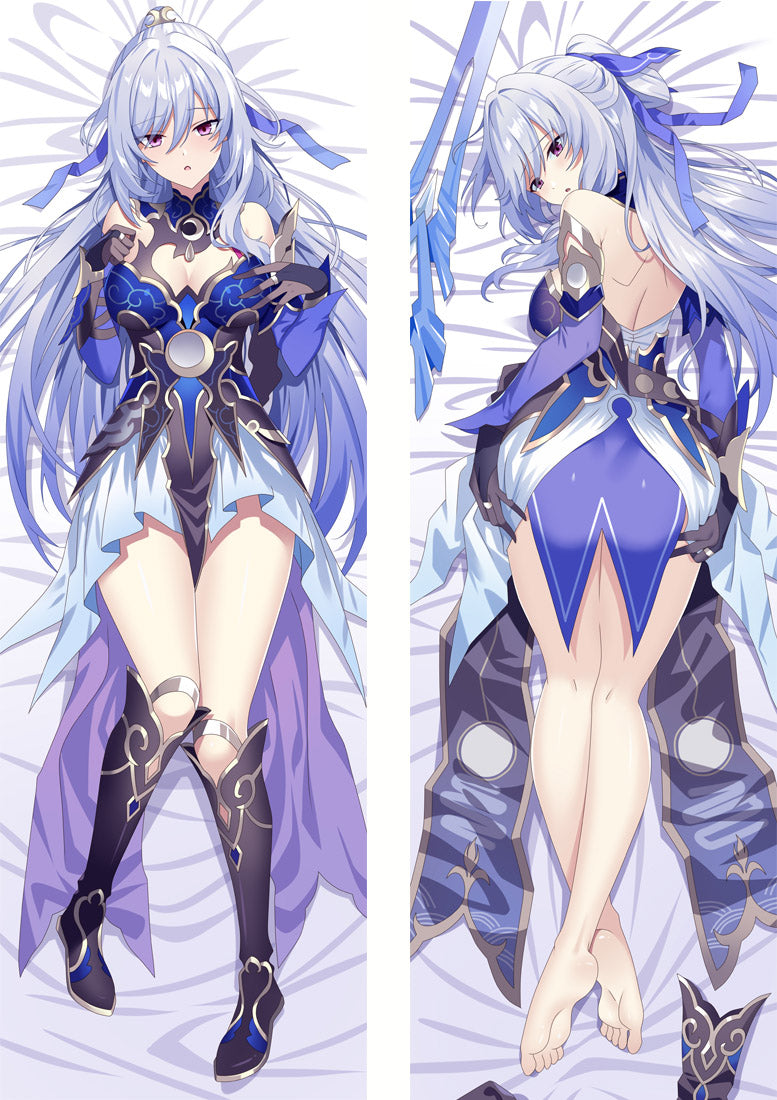 Honkai Star Rail Jingliu Anime Dakimakura Pillow Cover image 0