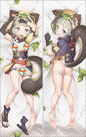 Sayu Genshin Impact Nsfw Body Pillow Cover image 0