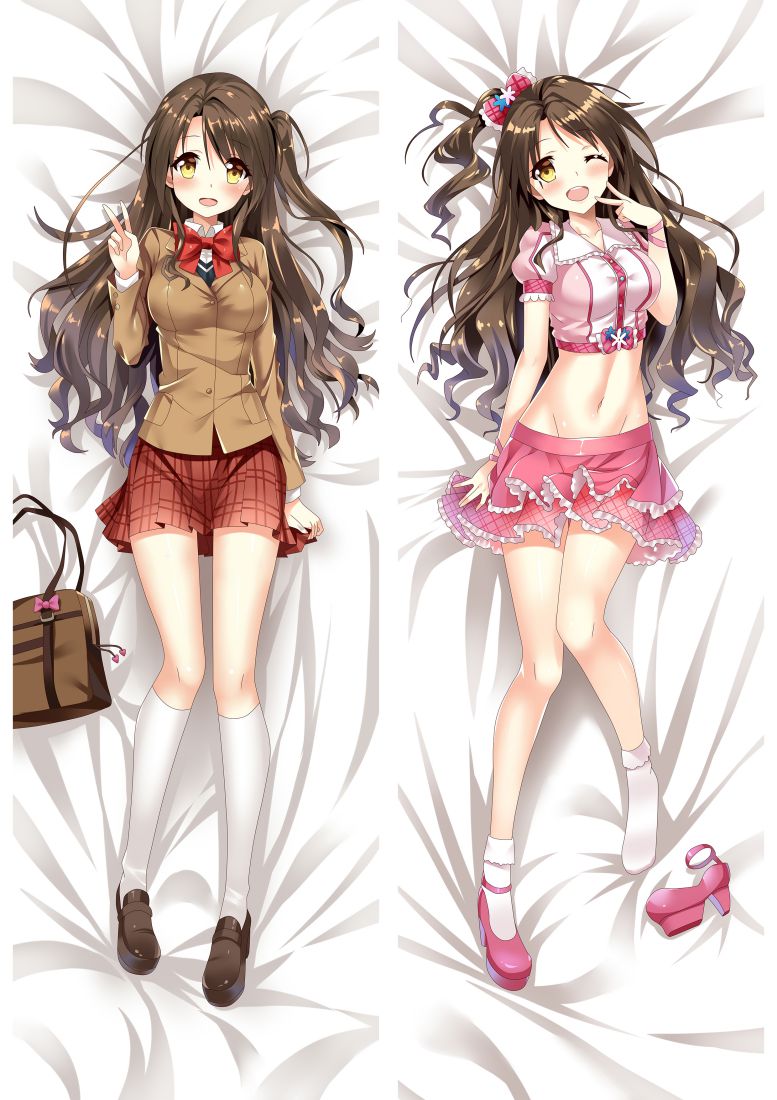 The Idolmaster Anime Dakimakura Pillow Cover image 0