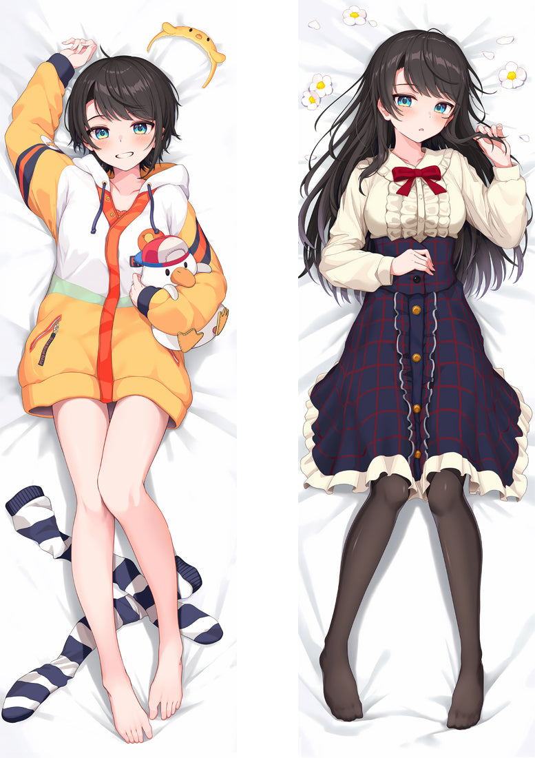 Virtual Youtuber Oozora Subaru Anime Dakimakura Body Pillow Cover image 0