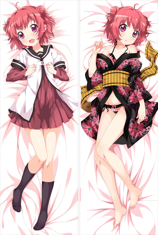 Yuruyuri Akari Akaza Anime Dakimakura Japanese Pillow Cover image 0