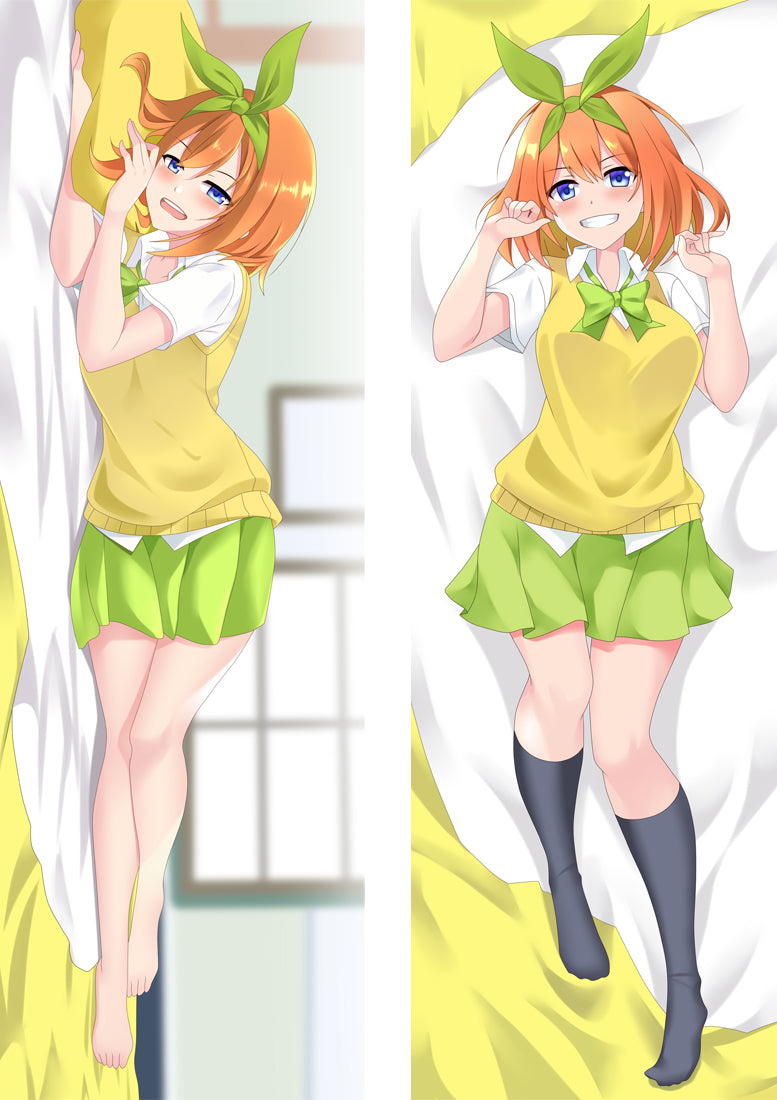 The Quintessential Quintuplets Nakano Yotsuba Anime Dakimakura Body Pillow Cover image 0