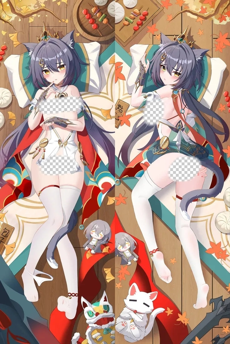 Honkai: Star Rail Yunli Anime Dakimakura Girl Body Pillow Cover image 0