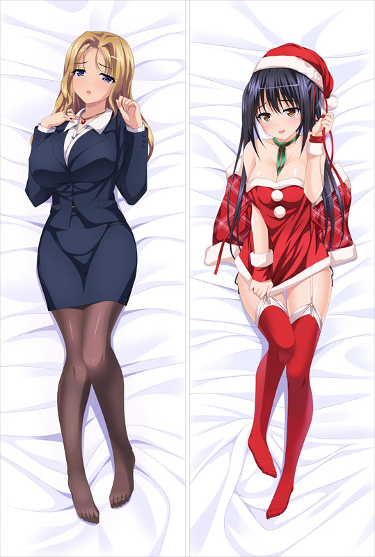 JK and Erotic Convenience Store Manager Virgin Mother Dumplings Anime Dakimakura Pillow Cover image 0