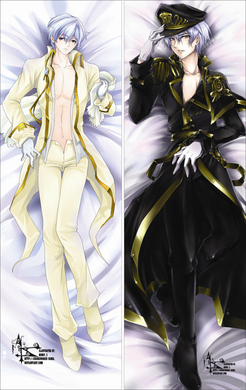07-GHOST Ayanami Anime Dakimakura Anime Dakimakura Body Pillow Case image 0