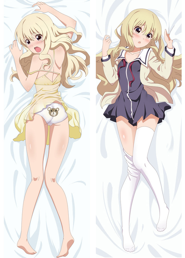 Aho-Girl Sayaka Sumino Anime Dakimakura Pillow Cover image 0