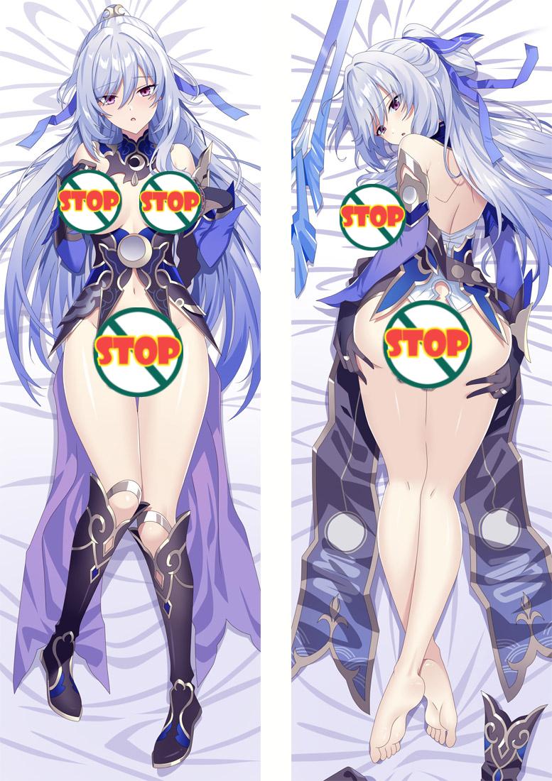 Honkai Star Rail Jingliu Anime Dakimakura Body Pillow Cover image 0