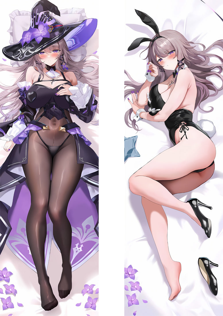 Honkaiï¼Star Rail The Herta Anime Dakimakura Body Pillow Cover image 0