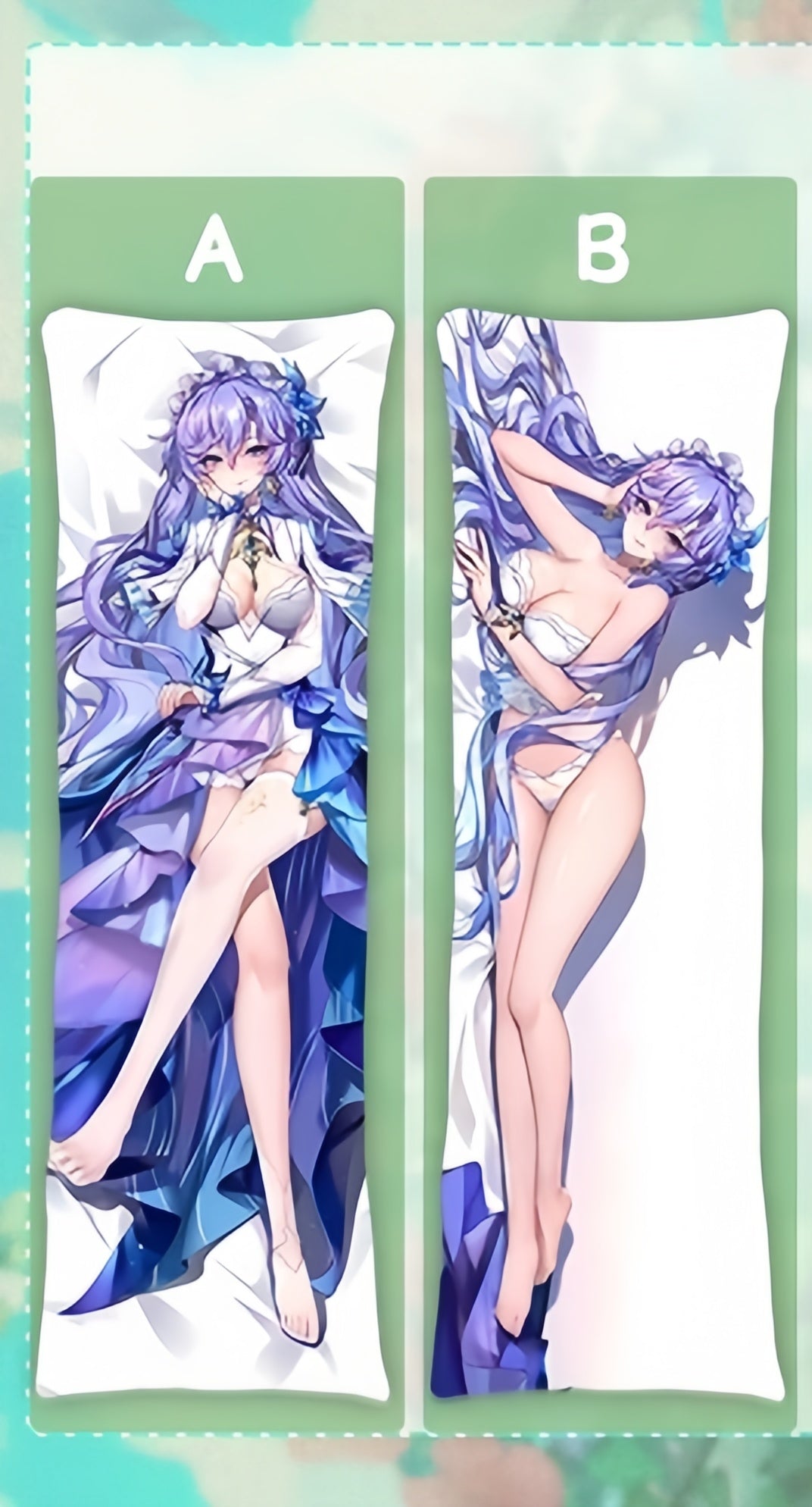 Wuthering Waves Cantarella Anime Dakimakura Girl Body Pillow Cover image 0
