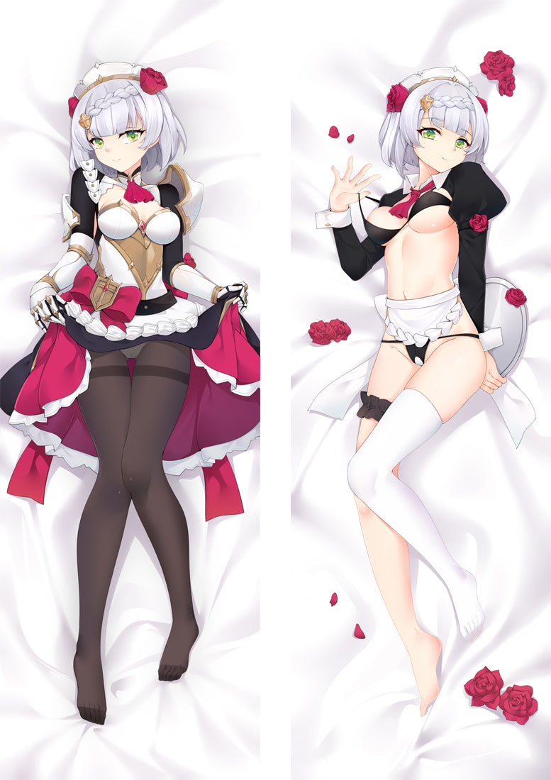 Genshin Impact Noelle Dakimakura Body Pillow Cover image 0