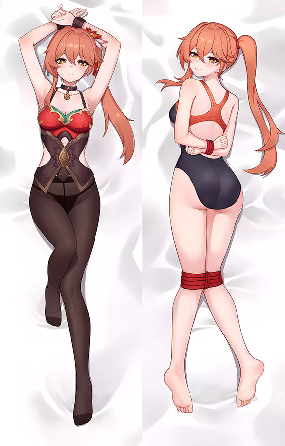 Honkai: Star Rail Guinaifen Anime Dakimakura Body Pillow Cover image 0