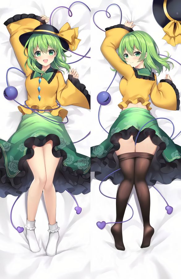 TouHou Project Komeiji Koishi Anime Dakimakura Body Pillow Cover image 0