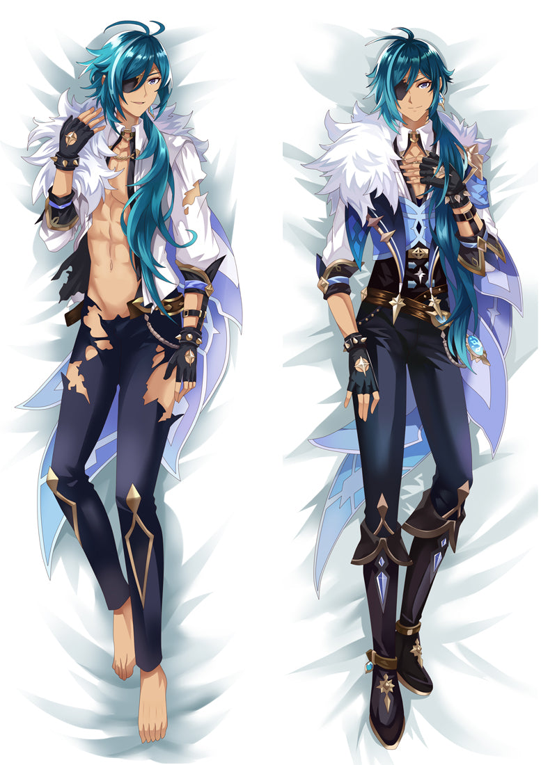 Genshin Impact Kaeya Alberch Anime Dakimakura Body Pillow Cover image 0