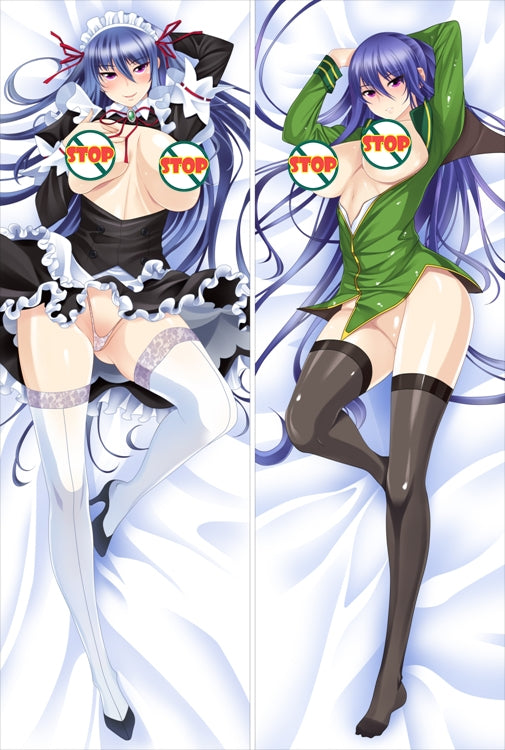 Anti-Demon Ninja Asagi Anime Dakimakura Waifu Pillow Case image 0