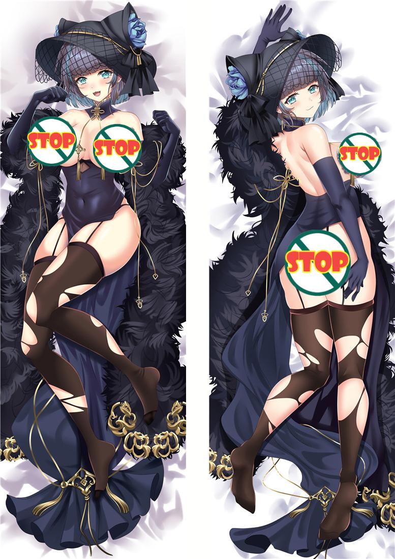 HMS Cheshire Azur Lane Anime Dakimakura Body Pillow Cover image 0
