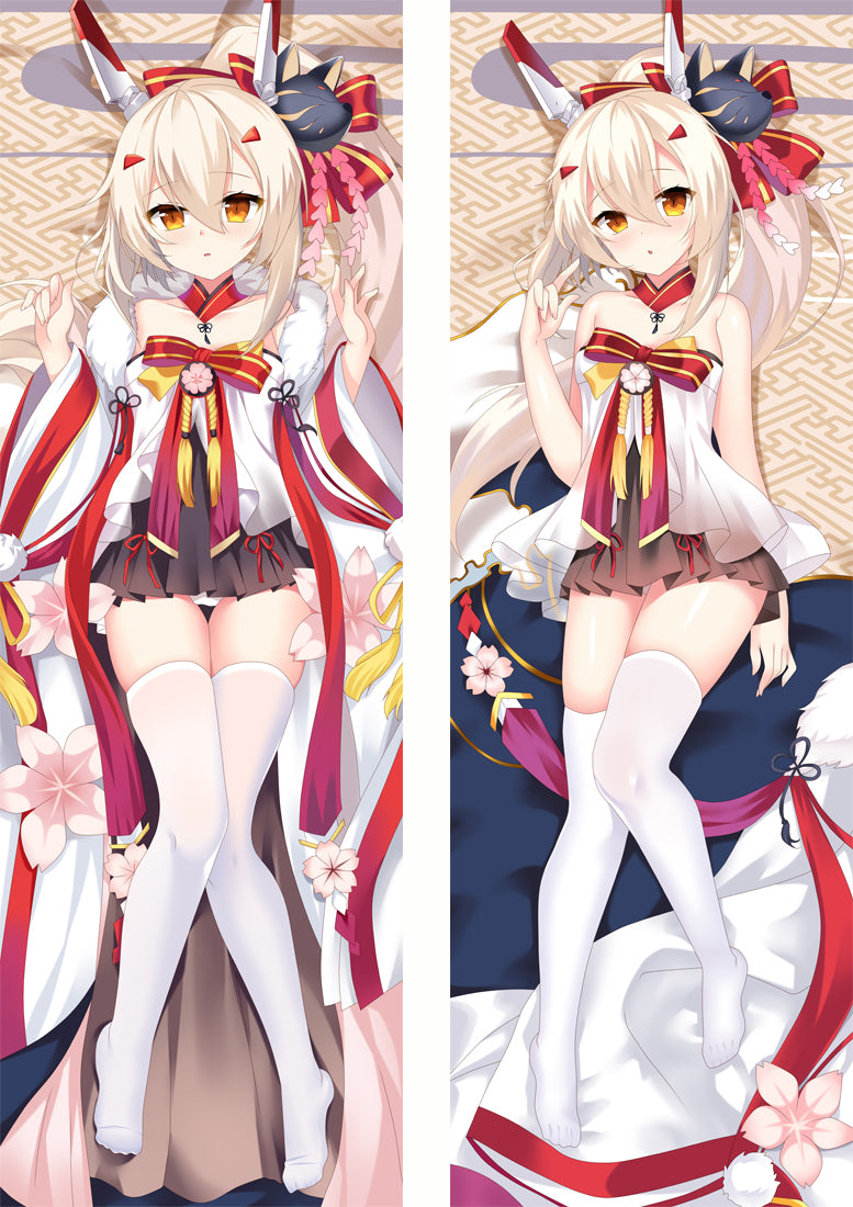 Azur Lane Ayanami Anime Dakimakura Pillow Cover image 0
