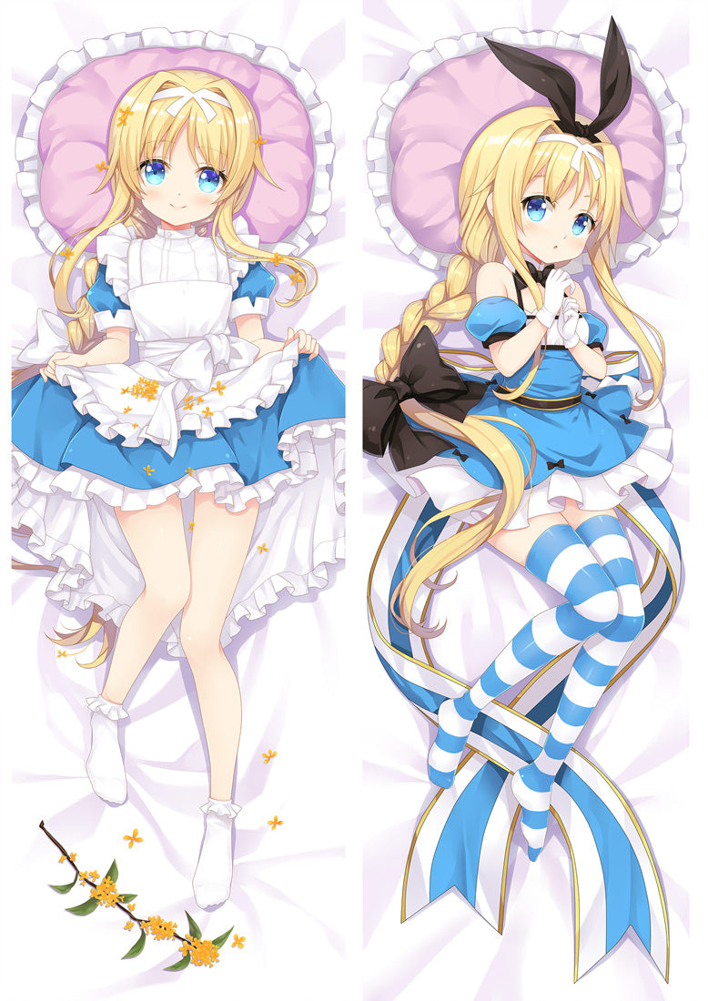 Sword Art Online Alice Zuberg Anime Dakimakura Pillow Cover image 0