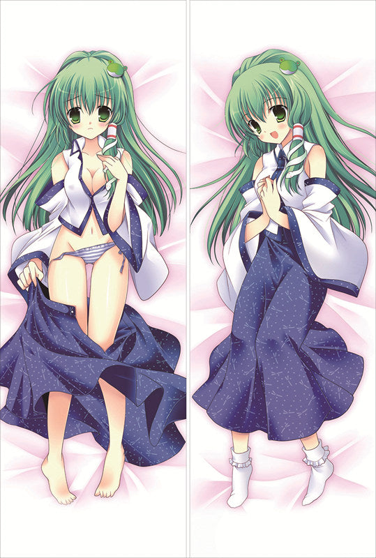 TouHou Project Kochiya Sanae Anime Dakimakura Body Pillow Cover image 0